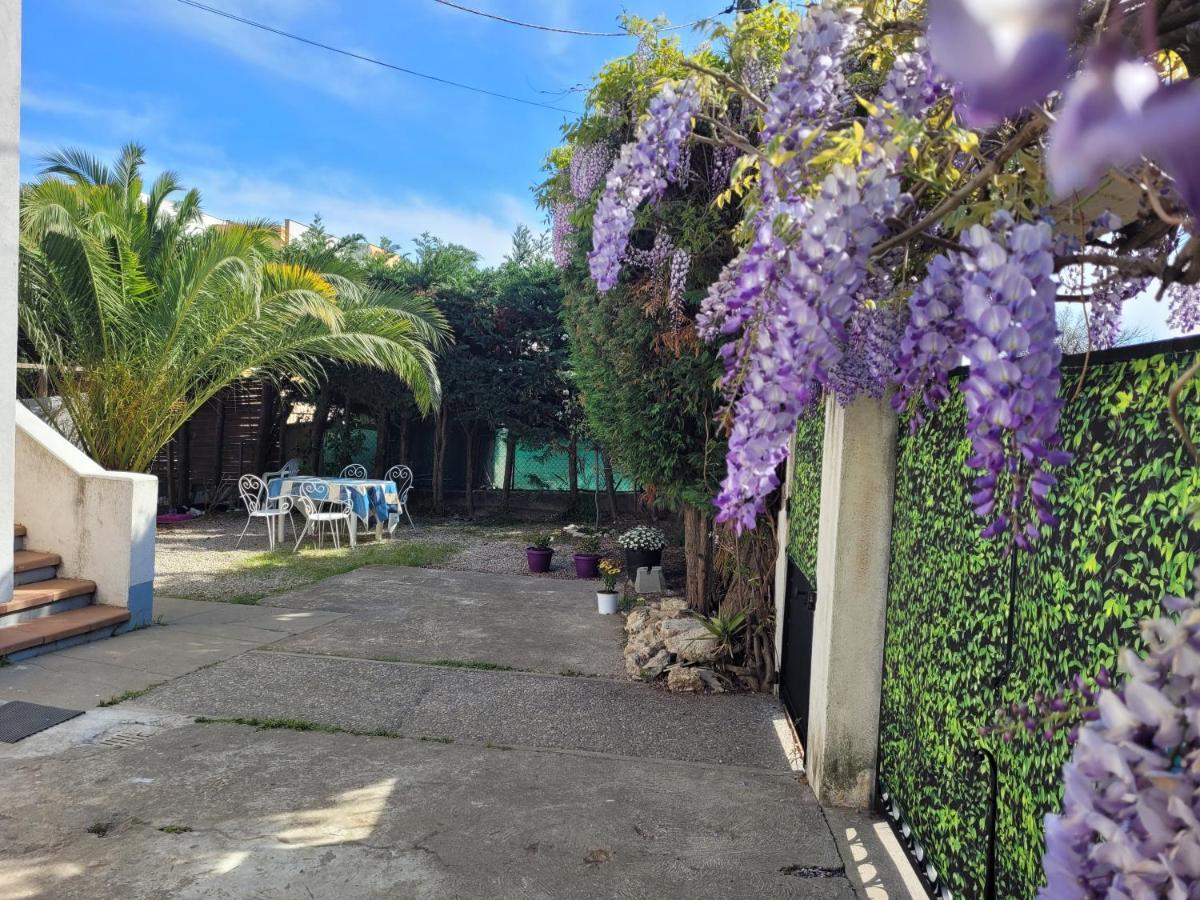 Villa La Desiree - Haut De Villa, 68M2, 8 Personnes Max, Climatise, 4 Etoiles, 120M2 De Jardin Et Parking, Wifi, Vu Mer Antibes Eksteriør bilde