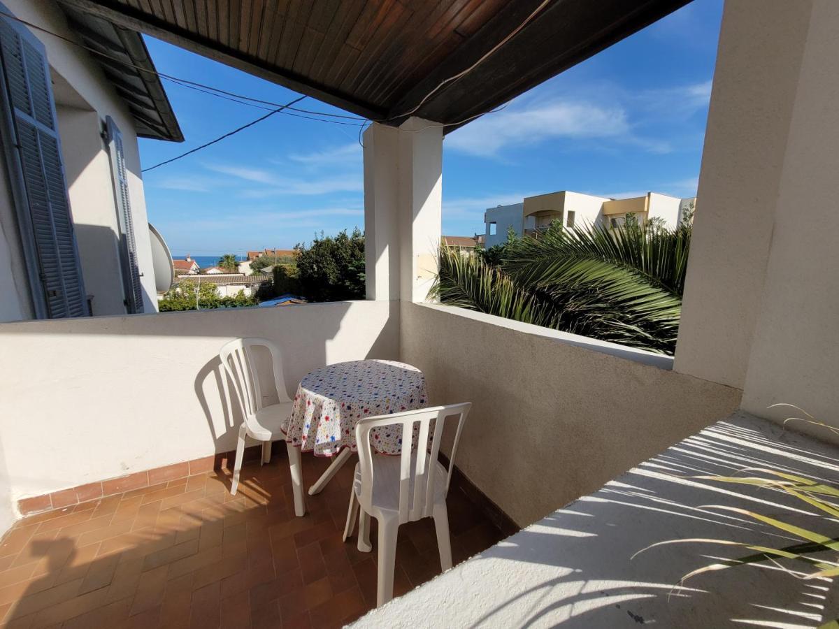 Villa La Desiree - Haut De Villa, 68M2, 8 Personnes Max, Climatise, 4 Etoiles, 120M2 De Jardin Et Parking, Wifi, Vu Mer Antibes Eksteriør bilde