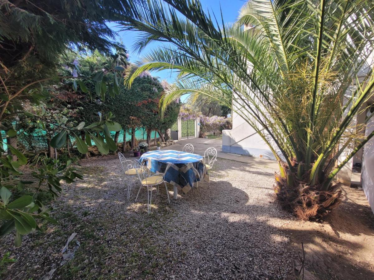 Villa La Desiree - Haut De Villa, 68M2, 8 Personnes Max, Climatise, 4 Etoiles, 120M2 De Jardin Et Parking, Wifi, Vu Mer Antibes Eksteriør bilde