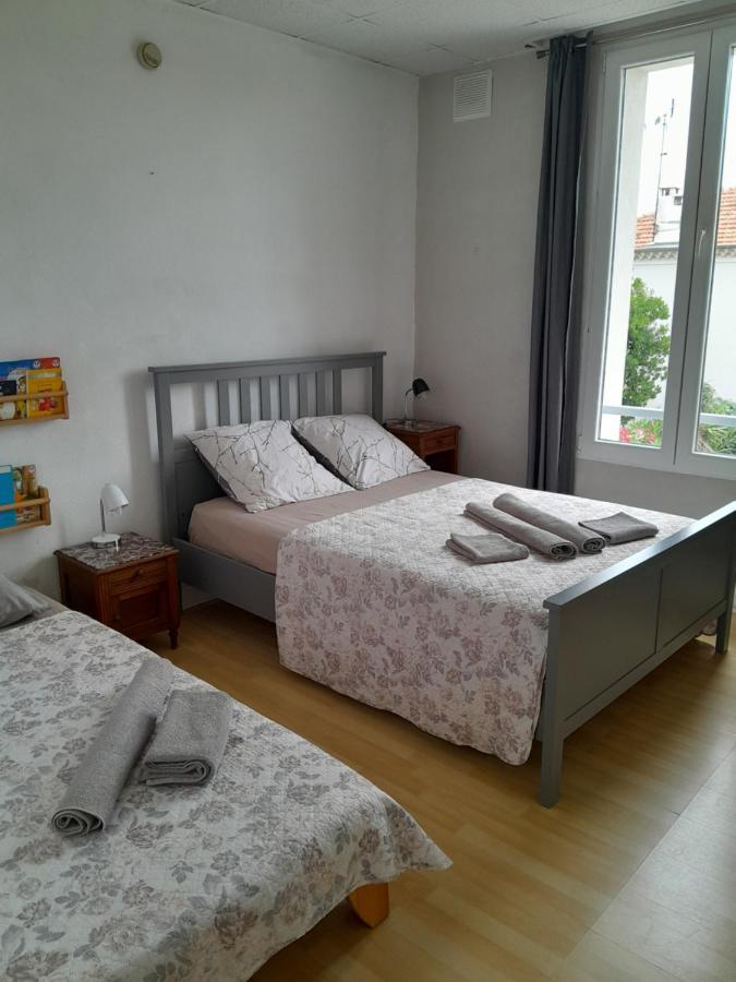 Villa La Desiree - Haut De Villa, 68M2, 8 Personnes Max, Climatise, 4 Etoiles, 120M2 De Jardin Et Parking, Wifi, Vu Mer Antibes Eksteriør bilde